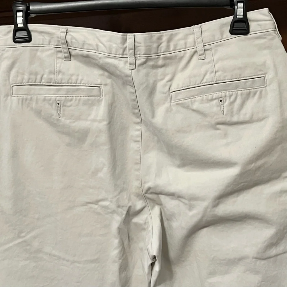 Lands' End Men’s Chino Pants Cream The Legacy size 34